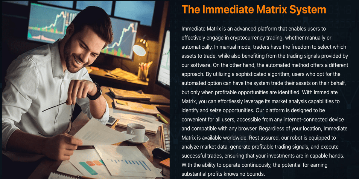 Immediate Matrix pazarı