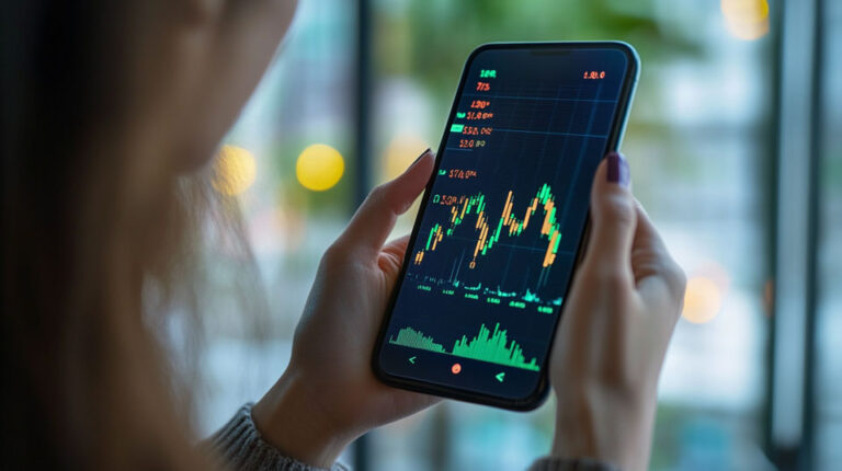 Navigate-crypto-markets-easily-with-a-phone-app