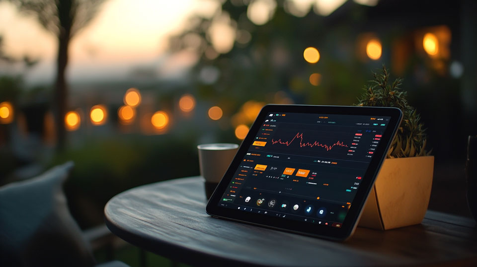 Basitleştirilmiş tablet-crypto-trading-experience