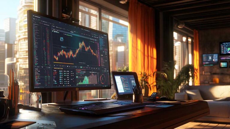 Smart-investing-with-crypto-trading-on-a-PC