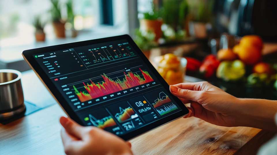 Convenient trading from tablet screen Convenient trading from tablet screen