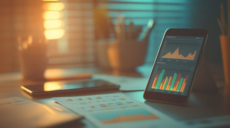 Demo trading account on phone