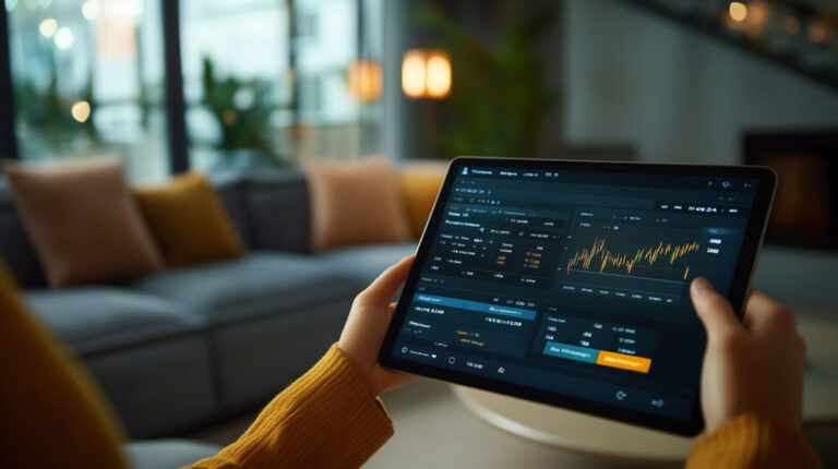 Effortless trading from your tablet