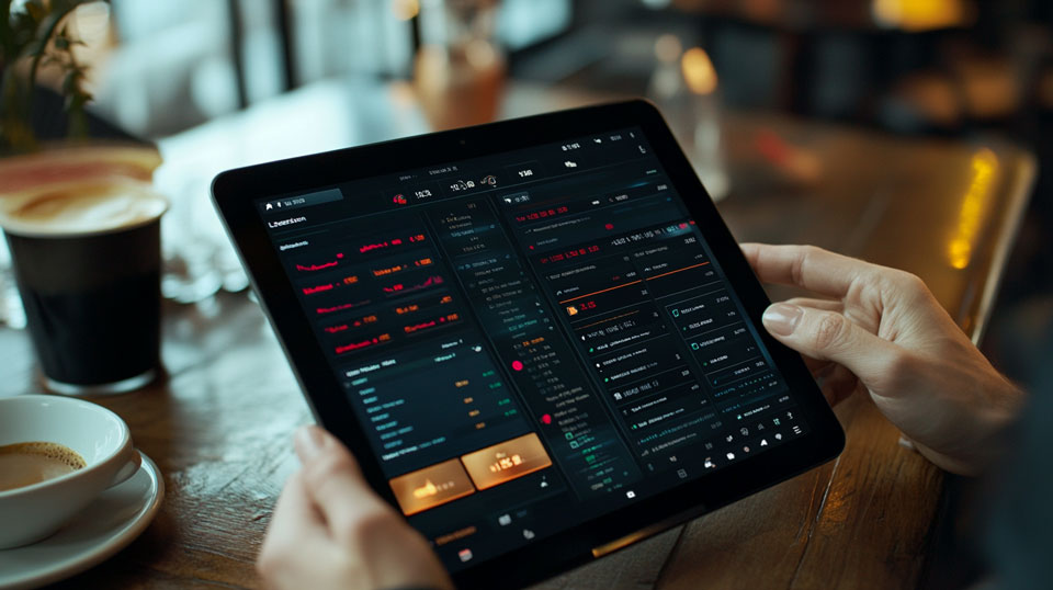 Tablet for efficient trading Tablet for efficient trading